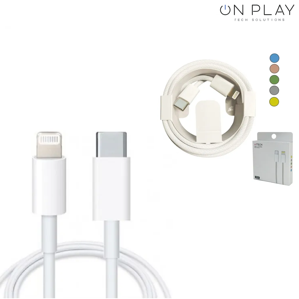 Cable para Iphone Lightning Tipo C AITECH 30A