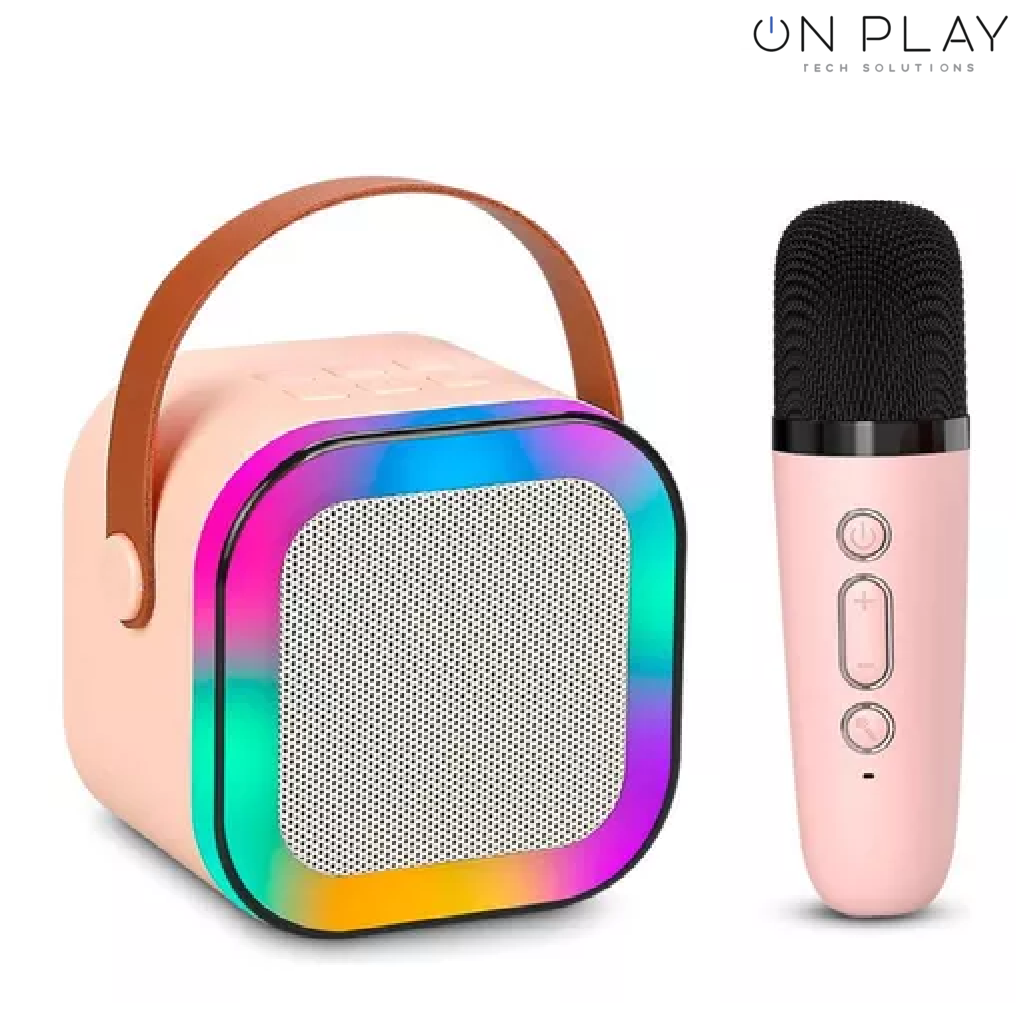 Parlante Karsen Karaoke Portatil K-12 con Microfono