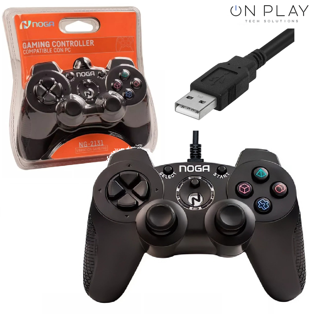 JOYSTICK NOGA NG-2131 GAMING CONTROLLER PC/PS3 CON CABLE