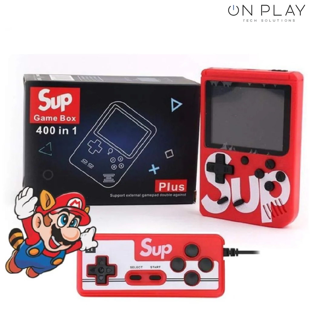 CONSOLA GAME BOX 400 IN 1 CON UN CONTROL EXTRA