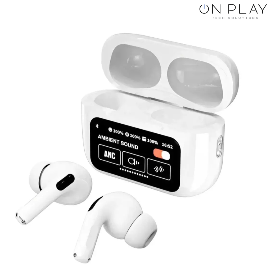 Auricular A9 PRO con Pantalla ANC/ENC Reducción de Ruido