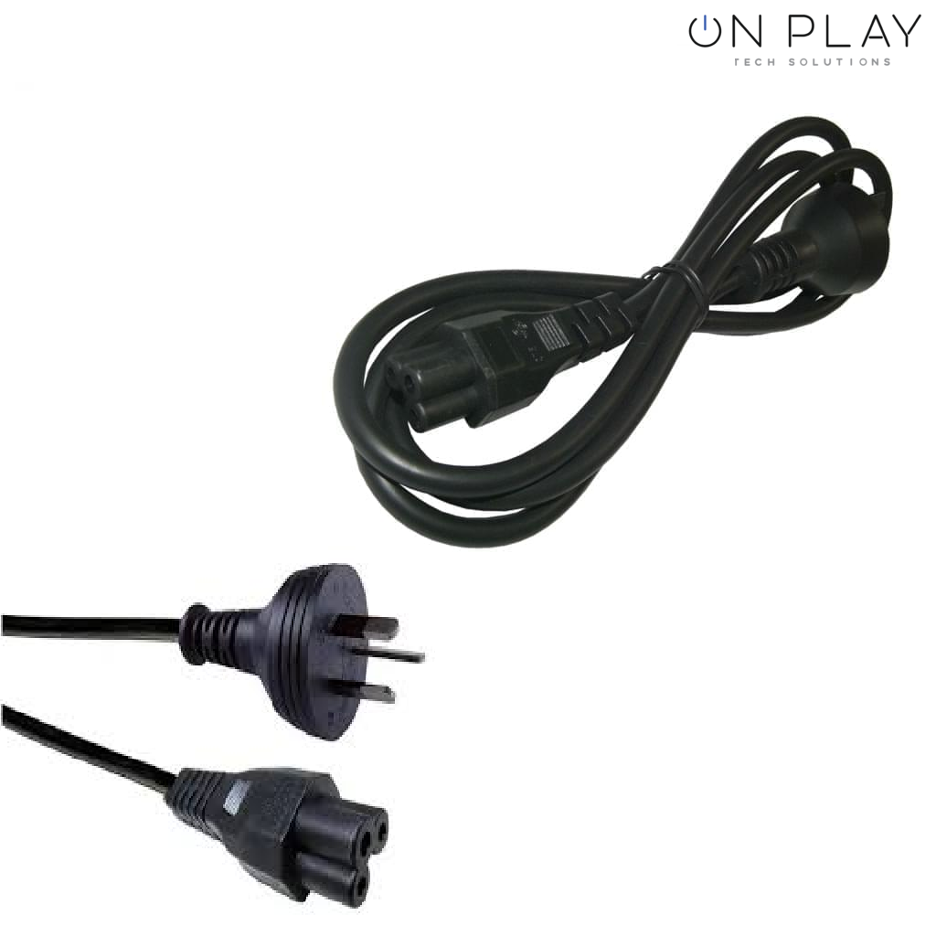 Cable de Alimentación Trebol 1.5M Fuente Notebook 220V