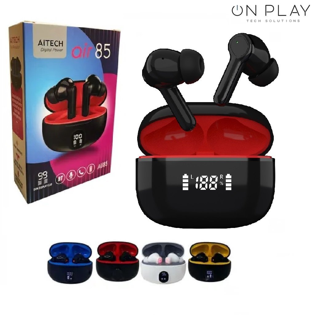 Auricular Inalámbrico AITECH  AIR 85 AU85 con display